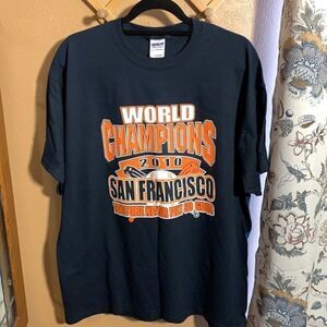 NWOT San Francisco Giants 2010 World Champion Tee Size XL